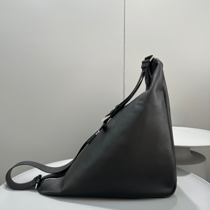 Prada Leather Oversized Triangle Bag #nigo53765