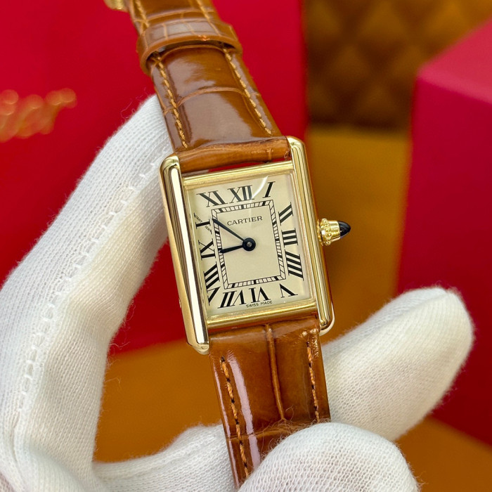Cartier Tank Series Fashion Strap Watch #nigo21767