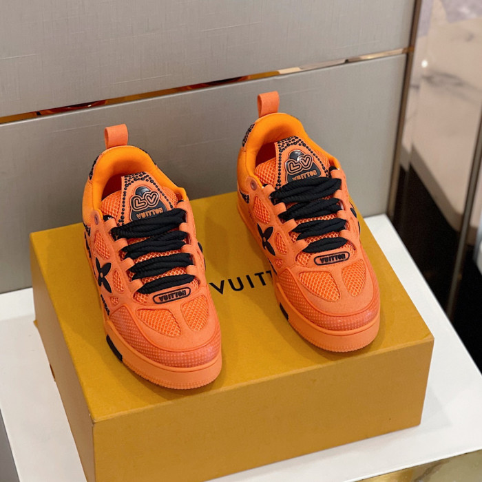 Louis Vuitton Sports Bread Pring Soled Sneaker Shoes #nigo7583