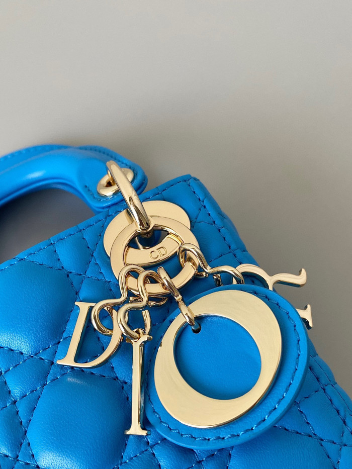 Dior Lady-D-Joy Bag NIGO Leather Carrying Chain Bag #nigo21446