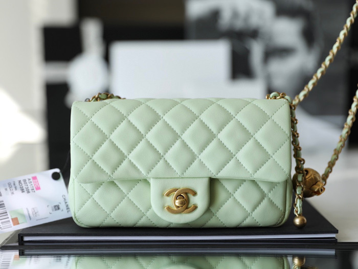 Chanel Flap Bag Small Golden Ball, Single Shoulder Messenger Bag Multicolor Double Size Leather Bags #nigo55243