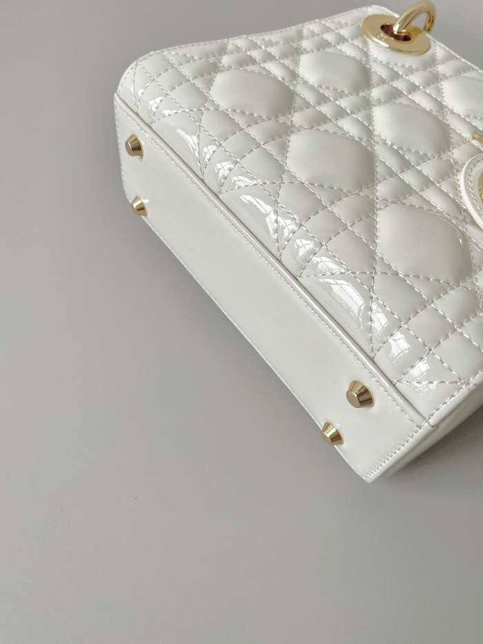 Dior Lady-D-Joy Bag NIGO Leather Carrying Chain Bag #nigo21446
