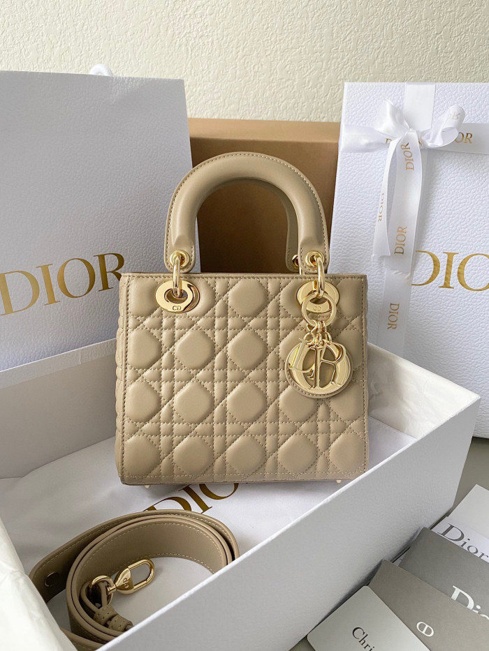 Dior Lady-D-Joy Bag NIGO Leather Carrying Chain Bag #nigo21446