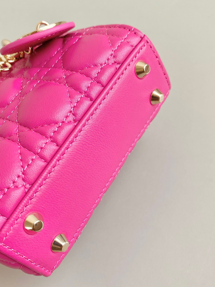 Dior Lady-D-Joy Bag NIGO Leather Carrying Chain Bag #nigo21446