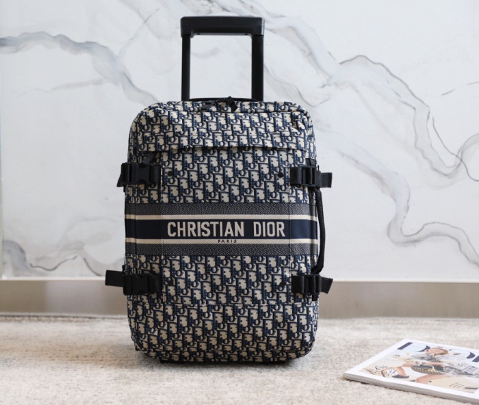 Dior Suitcase Luggage Trolley Case Bag Bags #nigo622