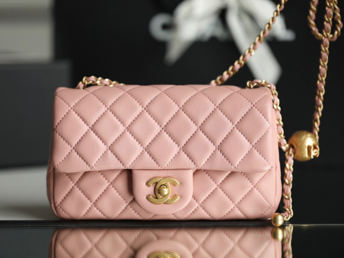 Chanel Flap Bag Small Golden Ball, Single Shoulder Messenger Bag Multicolor Double Size Leather Bags #nigo55243