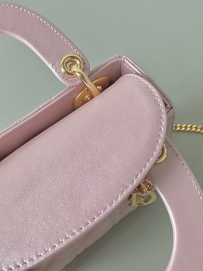 Dior Lady-D-Joy Bag NIGO Leather Carrying Chain Bag #nigo21446