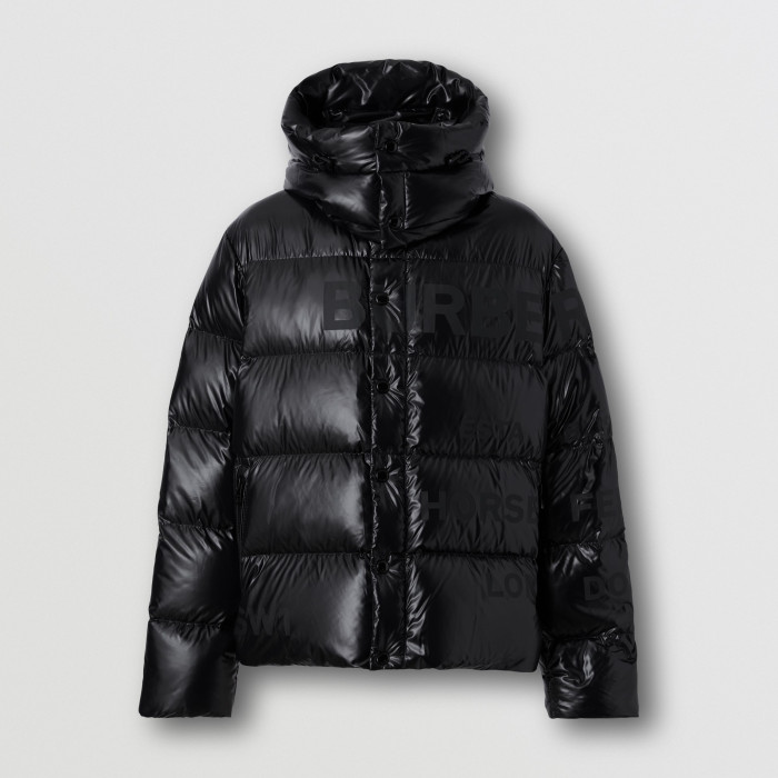 Burberry Hooded Waterproof Puffer Down Jacket In Winter #nigo3435