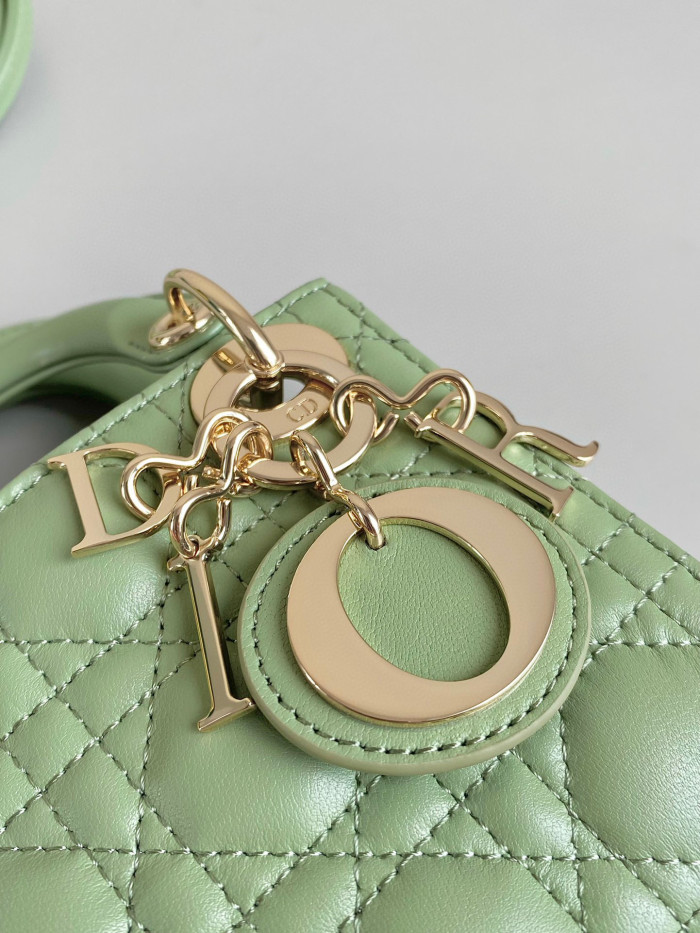 Dior Lady-D-Joy Bag NIGO Leather Carrying Chain Bag #nigo21446