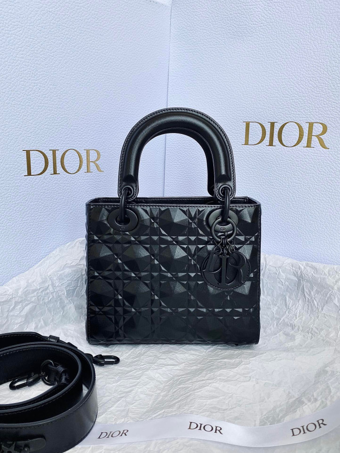 Dior Lady-D-Joy Bag NIGO Leather Carrying Chain Bag #nigo21446