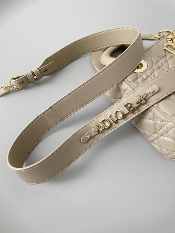 Dior Lady-D-Joy Bag NIGO Leather Carrying Chain Bag #nigo21446