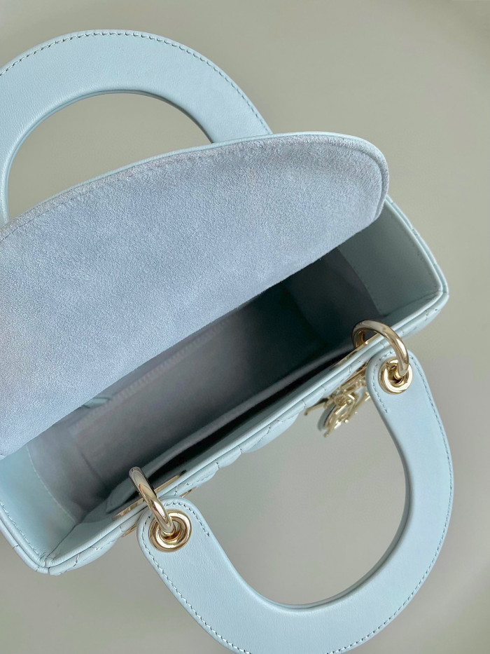 Dior Lady-D-Joy Bag NIGO Leather Carrying Chain Bag #nigo21446