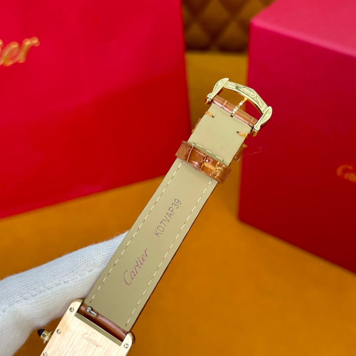 Cartier Tank Series Fashion Strap Watch #nigo21767