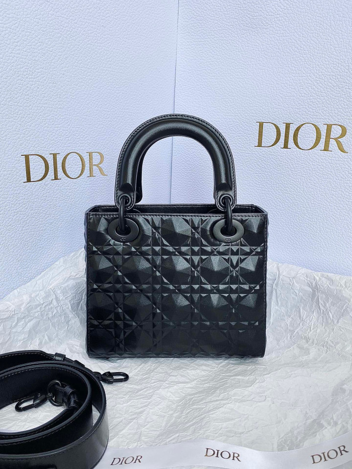 Dior Lady-D-Joy Bag NIGO Leather Carrying Chain Bag #nigo21446