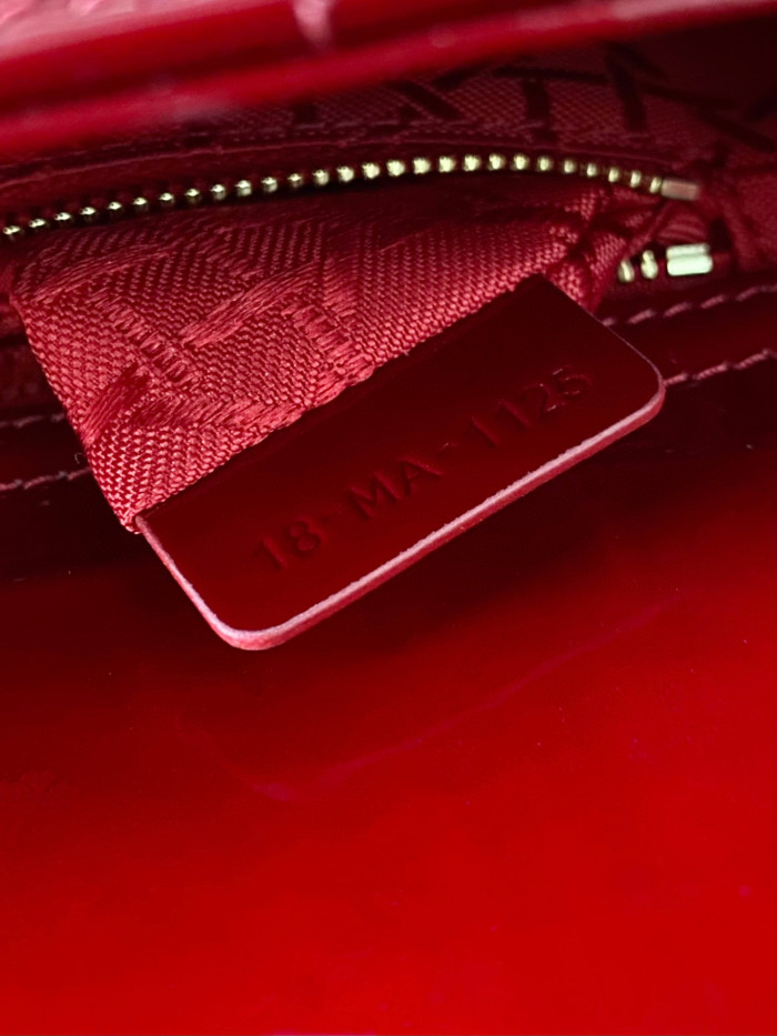 Dior Lady-D-Joy Bag NIGO Leather Carrying Chain Bag #nigo21446