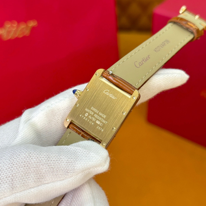 Cartier Tank Series Fashion Strap Watch #nigo21767