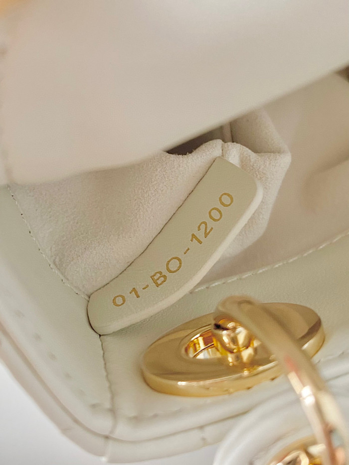 Dior Lady-D-Joy Bag NIGO Leather Carrying Chain Bag #nigo21446