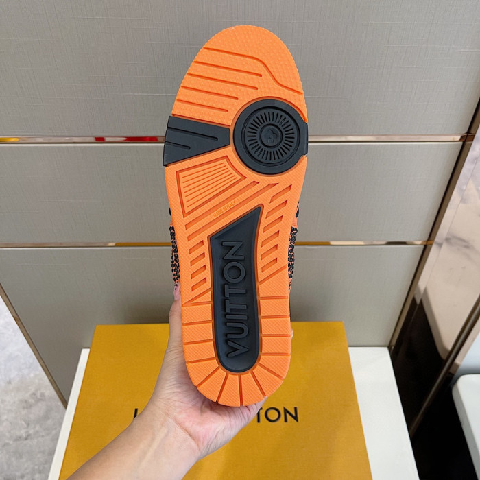 Louis Vuitton Sports Bread Pring Soled Sneaker Shoes #nigo7583