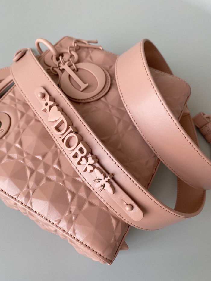 Dior Lady-D-Joy Bag NIGO Leather Carrying Chain Bag #nigo21446