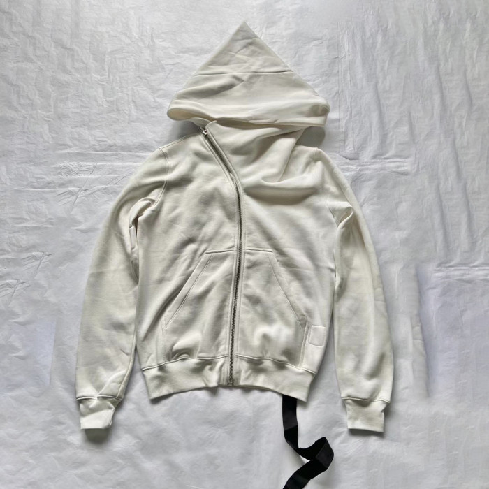 Rick Owens Irregular Zipper Jacket Coat Ngvp #nigo6553