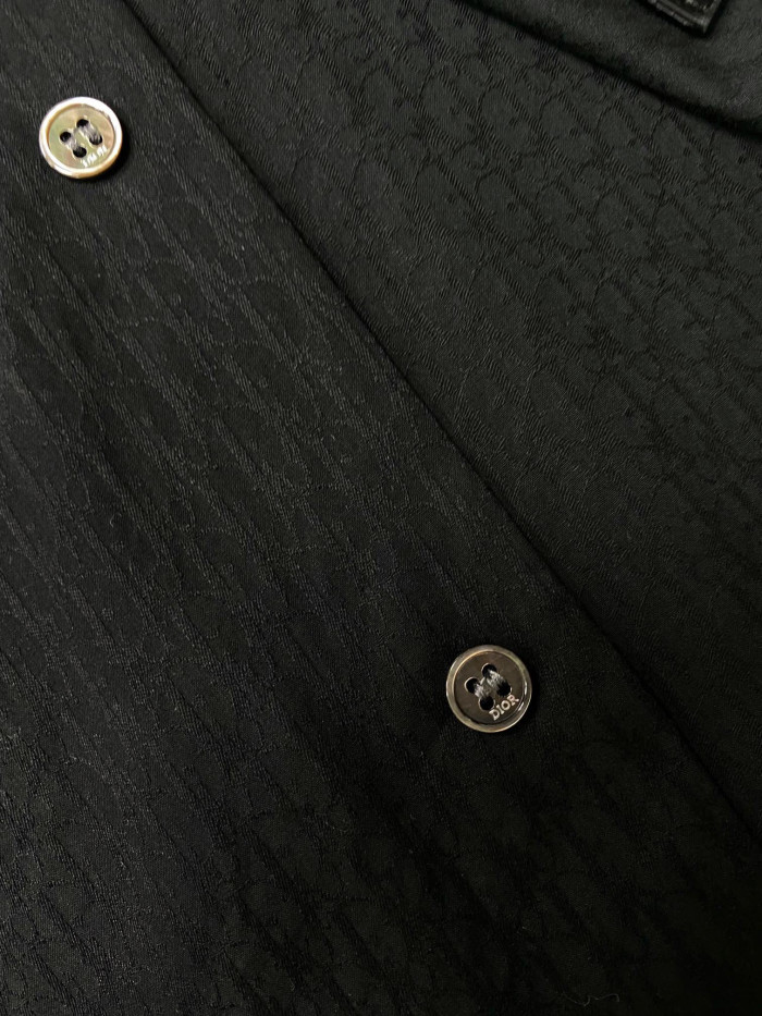 Dior Long Sleeve Solid Color Printed Shirt #nigo5772