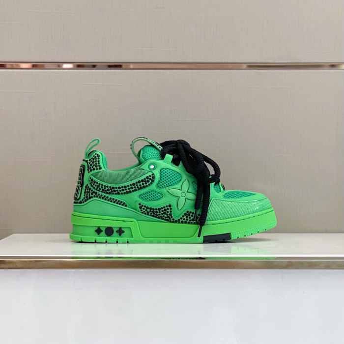 Louis Vuitton Sports Bread Pring Soled Sneaker Shoes #nigo7583