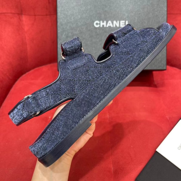 Chanel NIGO Summer Women Sandals Flat Beach Shoes #nigo55112