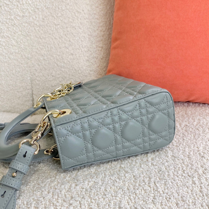 Dior Lady-D-Joy Bag NIGO Leather Carrying Chain Bag #nigo21446