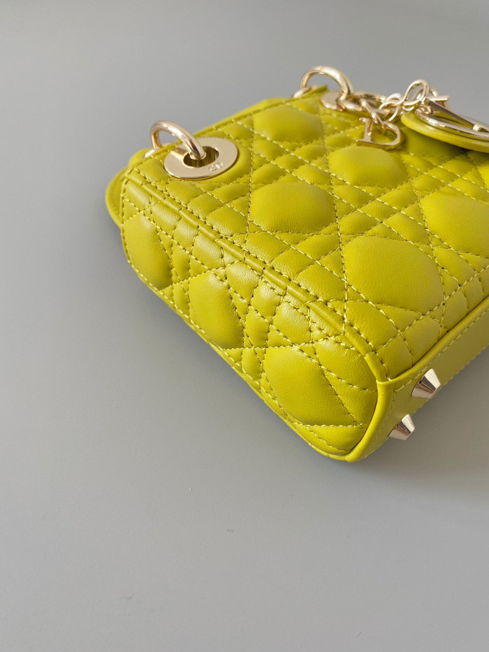 Dior Lady-D-Joy Bag NIGO Leather Carrying Chain Bag #nigo21446