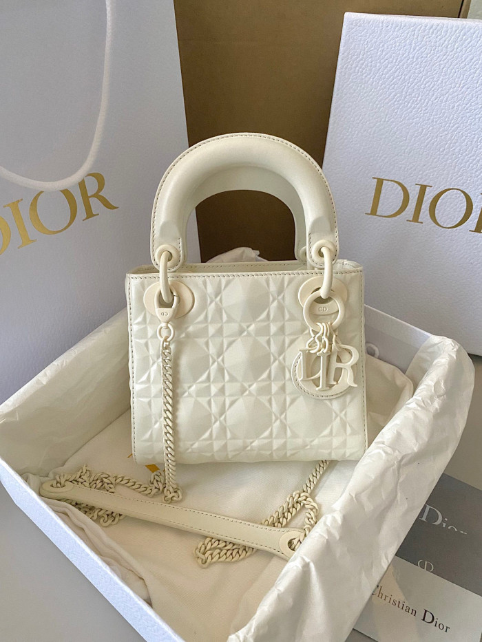 Dior Lady-D-Joy Bag NIGO Leather Carrying Chain Bag #nigo21446