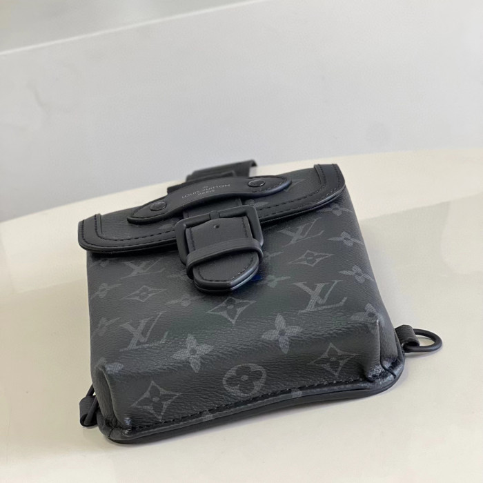 Louis Vuitton Leather Shoulder Phone Bag Coin Purse #nigo53746