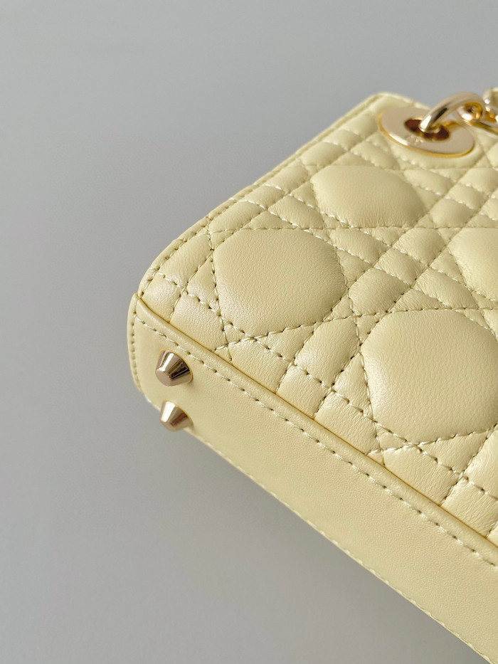 Dior Lady-D-Joy Bag NIGO Leather Carrying Chain Bag #nigo21446