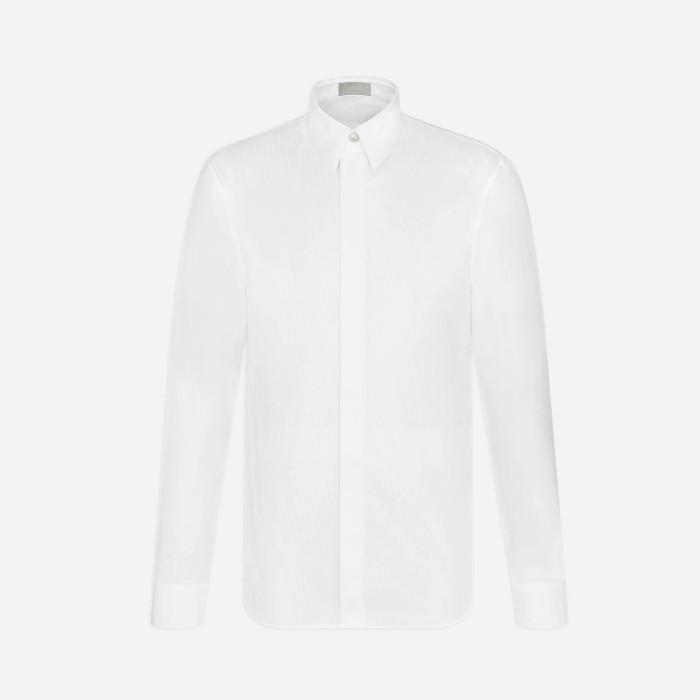 Dior Long Sleeve Solid Color Printed Shirt #nigo5772