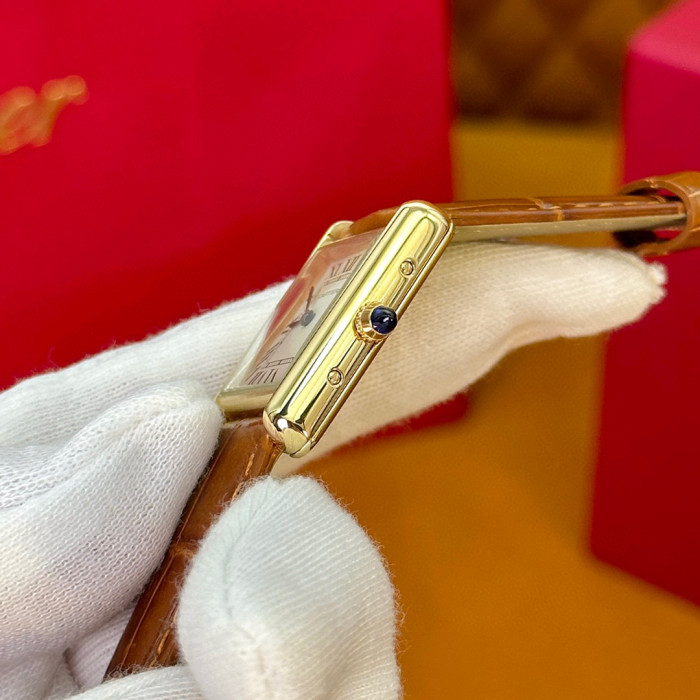 Cartier Tank Series Fashion Strap Watch #nigo21767