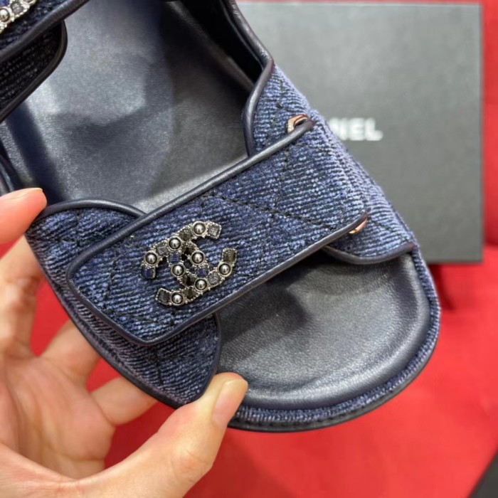 Chanel NIGO Summer Women Sandals Flat Beach Shoes #nigo55112
