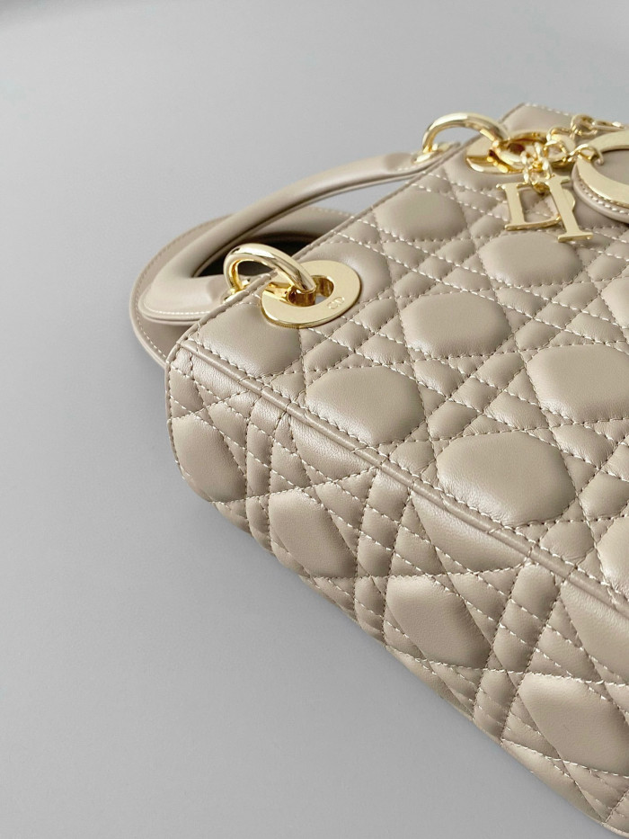 Dior Lady-D-Joy Bag NIGO Leather Carrying Chain Bag #nigo21446