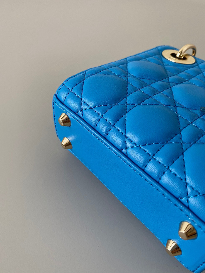 Dior Lady-D-Joy Bag NIGO Leather Carrying Chain Bag #nigo21446