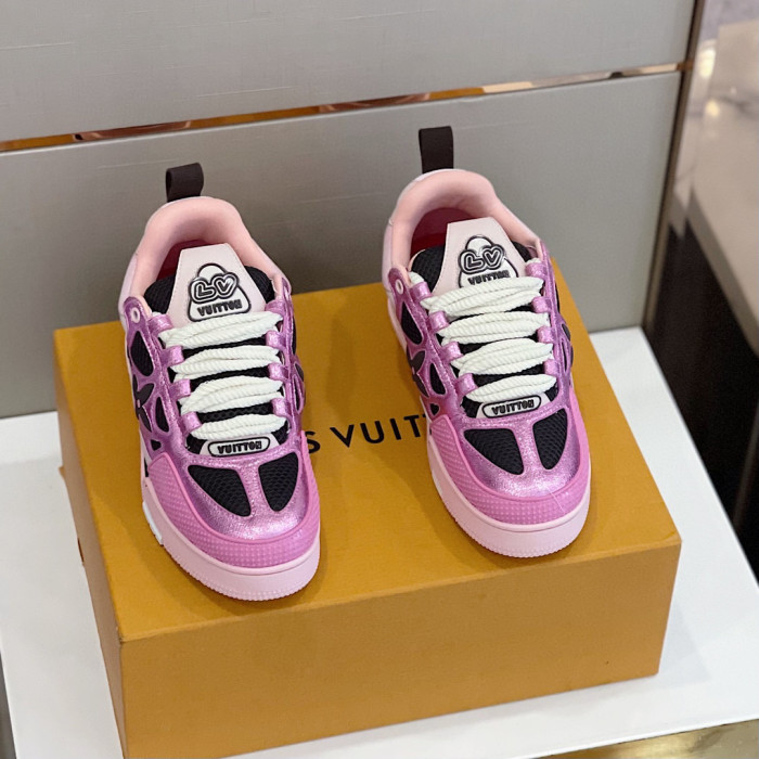 Louis Vuitton Sports Bread Pring Soled Sneaker Shoes #nigo7583