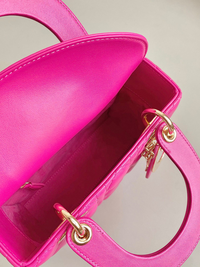 Dior Lady-D-Joy Bag NIGO Leather Carrying Chain Bag #nigo21446