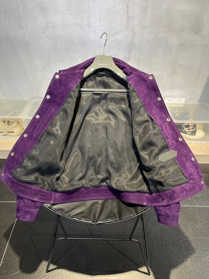 TomFord Cashmere Suede Western Jacket Coat #nigo7885
