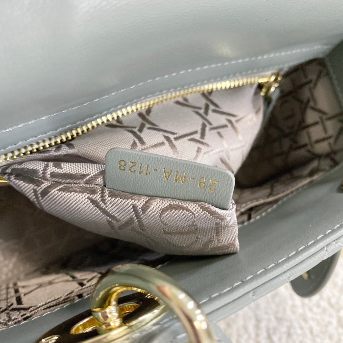 Dior Lady-D-Joy Bag NIGO Leather Carrying Chain Bag #nigo21446