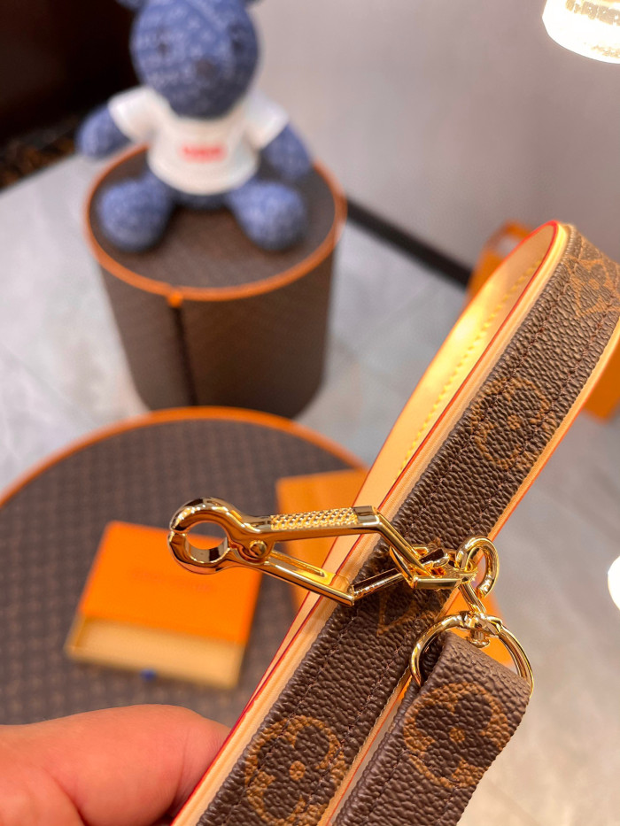 Louis Vuitton Leather Cat and Dog Leash #nigo56633
