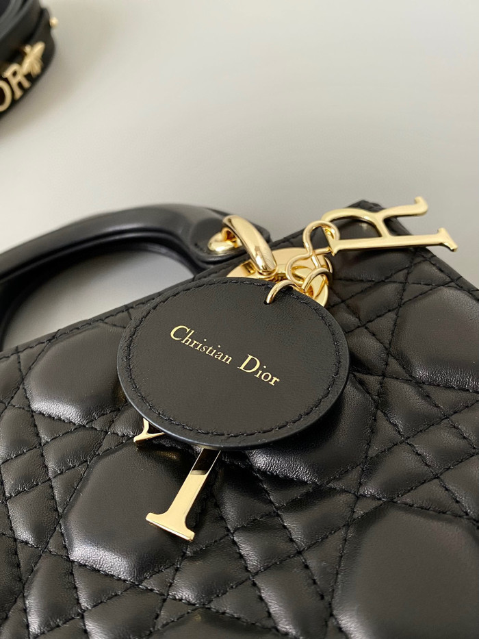 Dior Lady-D-Joy Bag NIGO Leather Carrying Chain Bag #nigo21446
