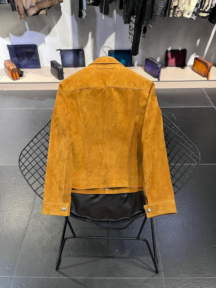 TomFord Cashmere Suede Western Jacket Coat #nigo7885