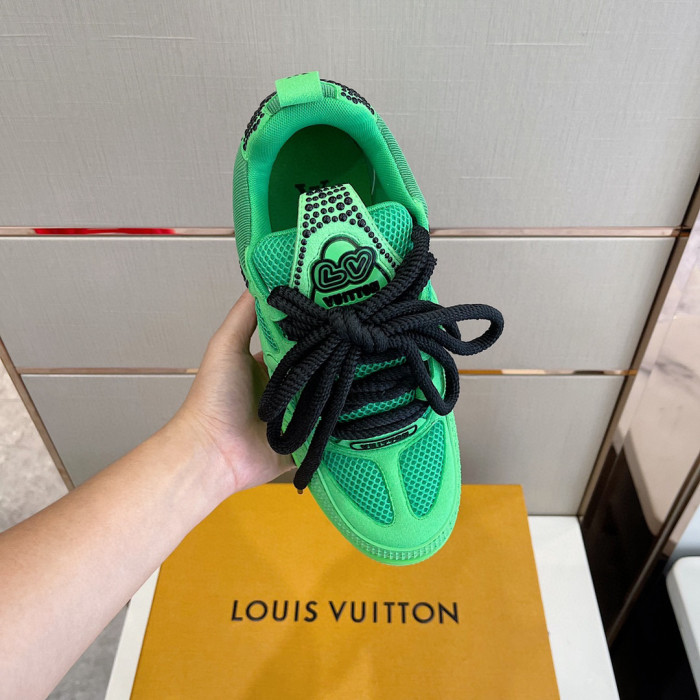 Louis Vuitton Sports Bread Pring Soled Sneaker Shoes #nigo7583
