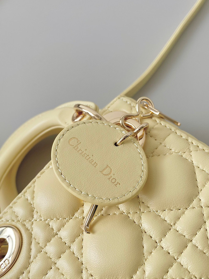 Dior Lady-D-Joy Bag NIGO Leather Carrying Chain Bag #nigo21446