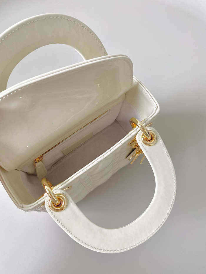 Dior Lady-D-Joy Bag NIGO Leather Carrying Chain Bag #nigo21446