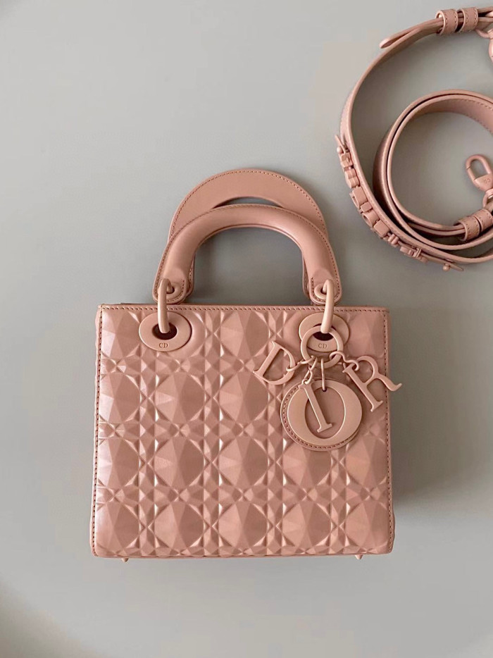 Dior Lady-D-Joy Bag NIGO Leather Carrying Chain Bag #nigo21446