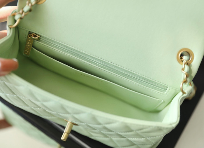 Chanel Flap Bag Small Golden Ball, Single Shoulder Messenger Bag Multicolor Double Size Leather Bags #nigo55243