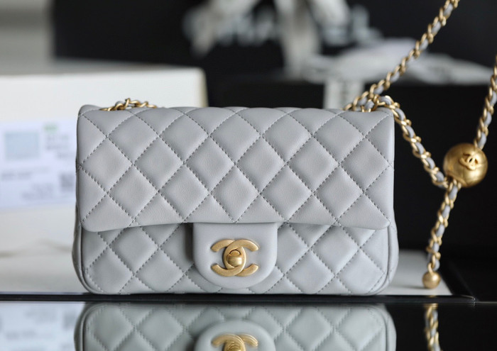 Chanel Flap Bag Small Golden Ball, Single Shoulder Messenger Bag Multicolor Double Size Leather Bags #nigo55243